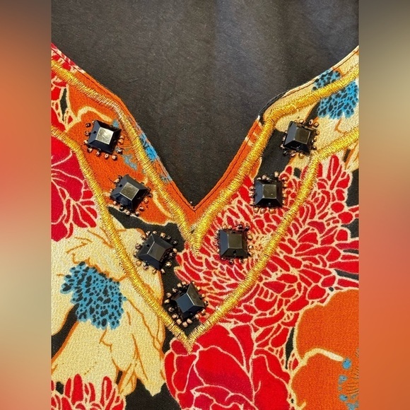 Ulla Popken Bohemian Style Blouse 20/22 - Picture 5 of 7